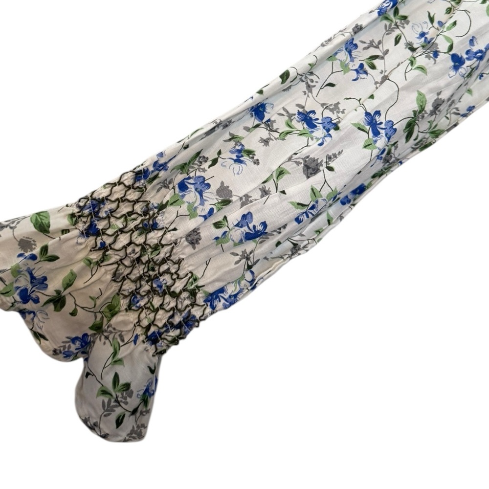 Zara Rustic Floral Print Midi Dress, size small - Picture 4 of 7